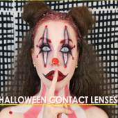 halloweencolored contactlenses